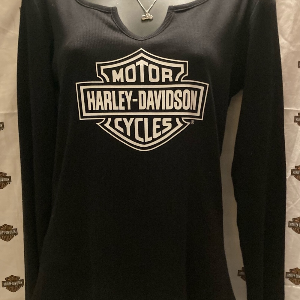 Ladies Harley Davidson B&S Long Sleeve
